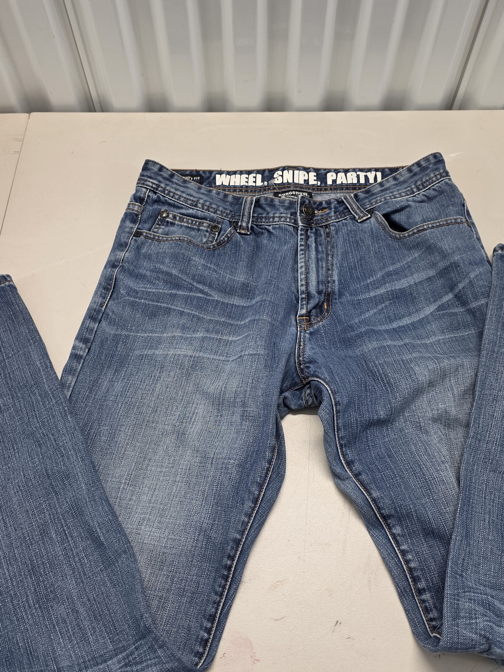 Gongshow Beauty Fit Men’s Jeans Size 32x32 Straight Leg Hockey Denim